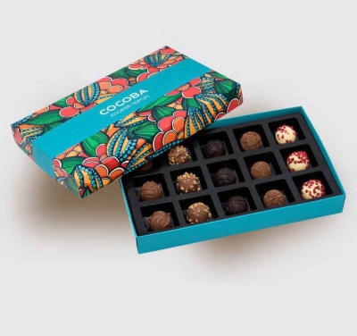 15 decadent Cocoba chocolate truffles