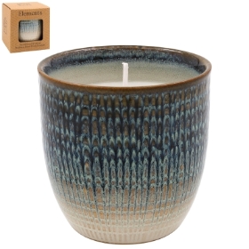 Sandalwood and Vetiver boutique hand poured 8cm candle pot.